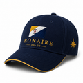 Bonaire Day cap featuring an exclusive design and embroidered logo an official accessory from the Santi online store to show pride in the island in Santieshop-Bonaire.