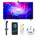 Complete backlight kit for television with smart LED strip sync camera remote control and mobile app - SANTI ESHOP Kralendijk, Bonaire