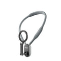 Premium gray neck holder kit showing universal adapter rings compatible with all phone models - SANTI ESHOP Kralendijk, Bonaire