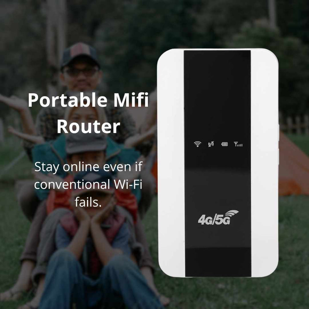 A digital nomad on the coast enjoying absolute data privacy control and stable Wi-Fi speed performance powered by the pocket device